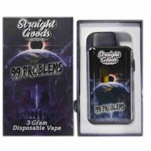 Straight Goods Supply Co. – 99 Problems (Sativa Dominant Hybrid) (3 Gram)
