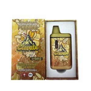 Elevate Banana Pudding (Hybrid) 2 Gram Vape Pen – Liquid Diamonds And Live Resin