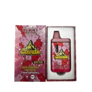 Elevate Gummy Bear (Sativa) 2 Gram Vape Pen – Liquid Diamonds And Live Resin